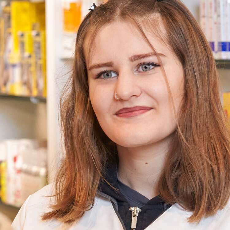 Foto von Zoe Vogel bei der Arbeit